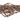 4 mm Australia Stripe agatperler på hel streng i naturlige brune nuancer
