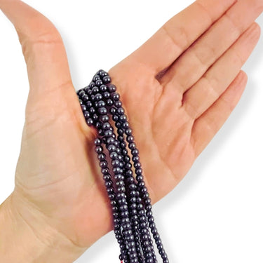 4 mm Hæmatit - Hel streng