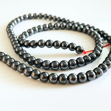 4 mm Hæmatit - Hel streng