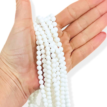 Muslingeskal 6 mm - Hel streng
