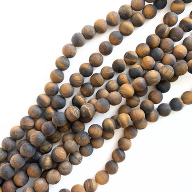 8 mm MAT Tigerøje - Hel streng