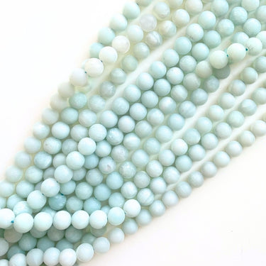 Amazonit, MAT 8 mm - Hel streng