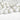 Hvid agat facet 10 mm - Hel streng