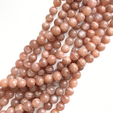 10 mm Sunstone / Solsten - Hel streng