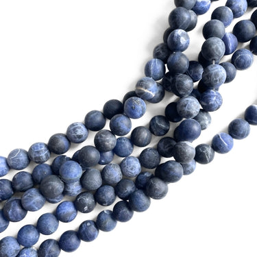 Sodalit, Mat 12 mm - Hel streng