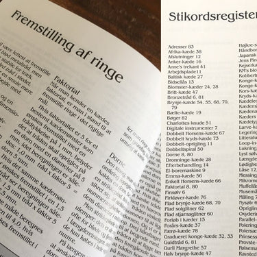 mønster opskrifter og alt mulig god smykke viden i bogen Kæder lavet af ringe