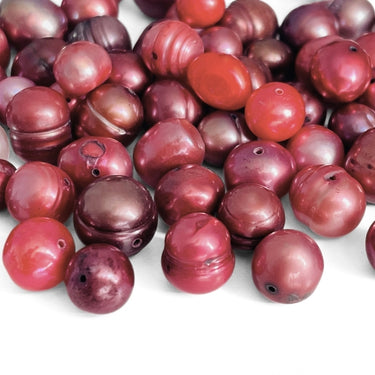 Bordeaux mix ferskvandsperler, 60 gram