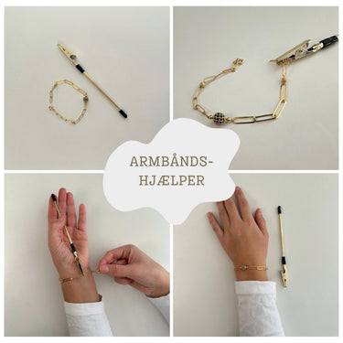 Armbåndshjælper - Guldfarve
