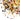 Lucky Bag med blandede glasperler og seed beads, 90 gram