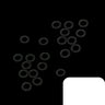 Gummi O-ringe 10/6 mm i sort gummi – ideelle til fleksible smykkedesigns