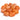 orange aventurin lommesten poleret