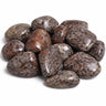 obsidian snefnug brun lommesten