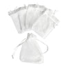 organza poser hvide 7x9
