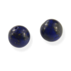 Anboret 8 mm Lapis Lazuli perler, 2 stk.