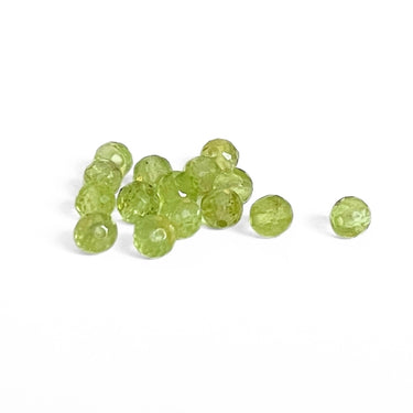 peridot perler med hul