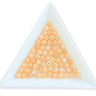 peach moonstone perler 4 mm