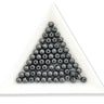 mat grå hæmatit perler 4 mm