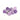 ametystperler i flere nuancer