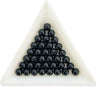 6 mm matte onyxperler