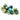runde afrikansk turkis jaspis perler facet