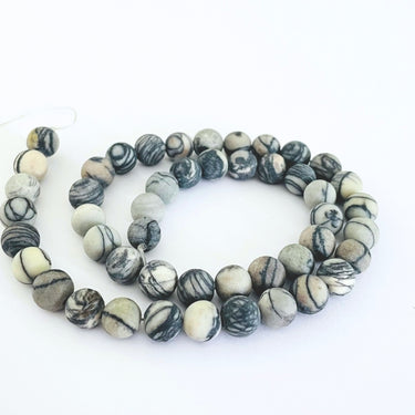 MAT Picasso agat, 8 mm - Hel streng
