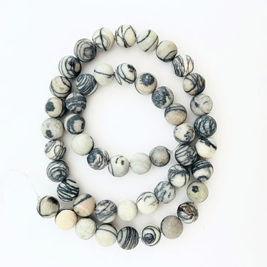 MAT Picasso agat, 8 mm - Hel streng