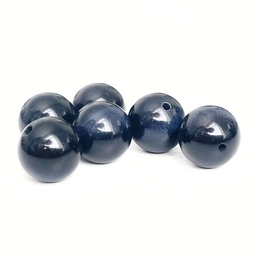 10 mm blå sten med spil