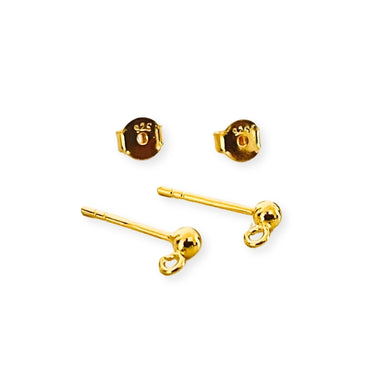 Ørestikker med 3 mm kugle og ring