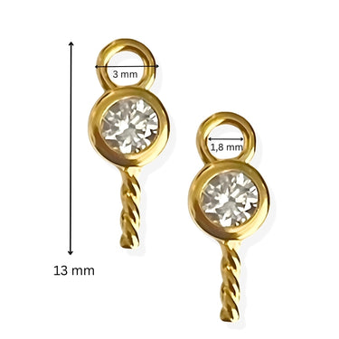 limstift til perlevedhæng