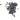 Sorte wireklemmer 2,5 mm – 100 stk. blackplated til smykkefremstilling