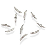 små forsølvede englevinger