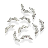 forsølvede englevinger perle