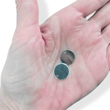 Mønt vedhæng 15 mm, 2 stk.