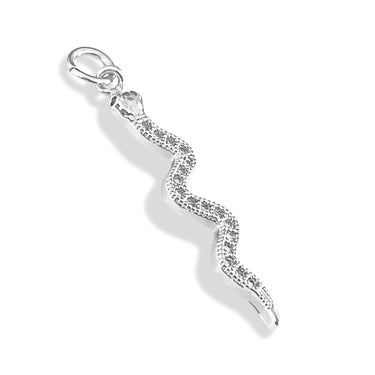 Slange vedhæng med Cubic Zirconia