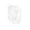 Hvid polyester knyttesnor 1 mm – 4 meter