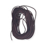 Brun polyester knyttesnor 1 mm – 4 meter