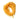 Gul polyester knyttesnor 1 mm – 4 meter