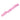 Lyserød polyester knyttesnor 2 mm – 12 meter