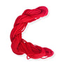 Rød polyester knyttesnor 2 mm – 16 meter