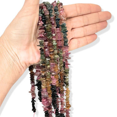 Tourmalin, splitter/ chips 1/1 streng