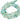 amazonit splitter chips perler streng 40 cm