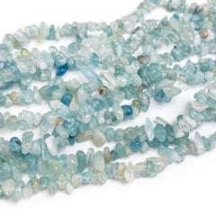 Aquamarin, splitter/ chips 1/1 streng