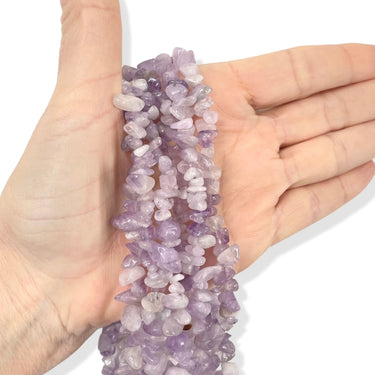 Ametyst, splitter/ chips 1/1 streng