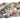 MAT Botswana agat, nugget perler - Hel streng