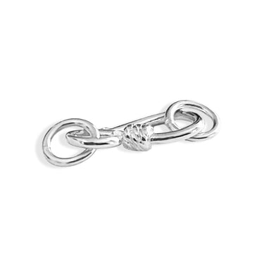 S-lås 16 mm Sterling sølv