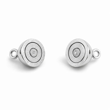 925 Sterling sølv Kugle magnetlås 8 mm