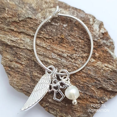925 Sterling sølv Creoler / Hoops 20 mm