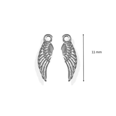 mini englevinge charm