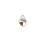 Lille hjertevedhæng i sterling sølv – 925 sølv charms