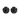 12 mm sort onyx lotusblomst perler - 2 stk.